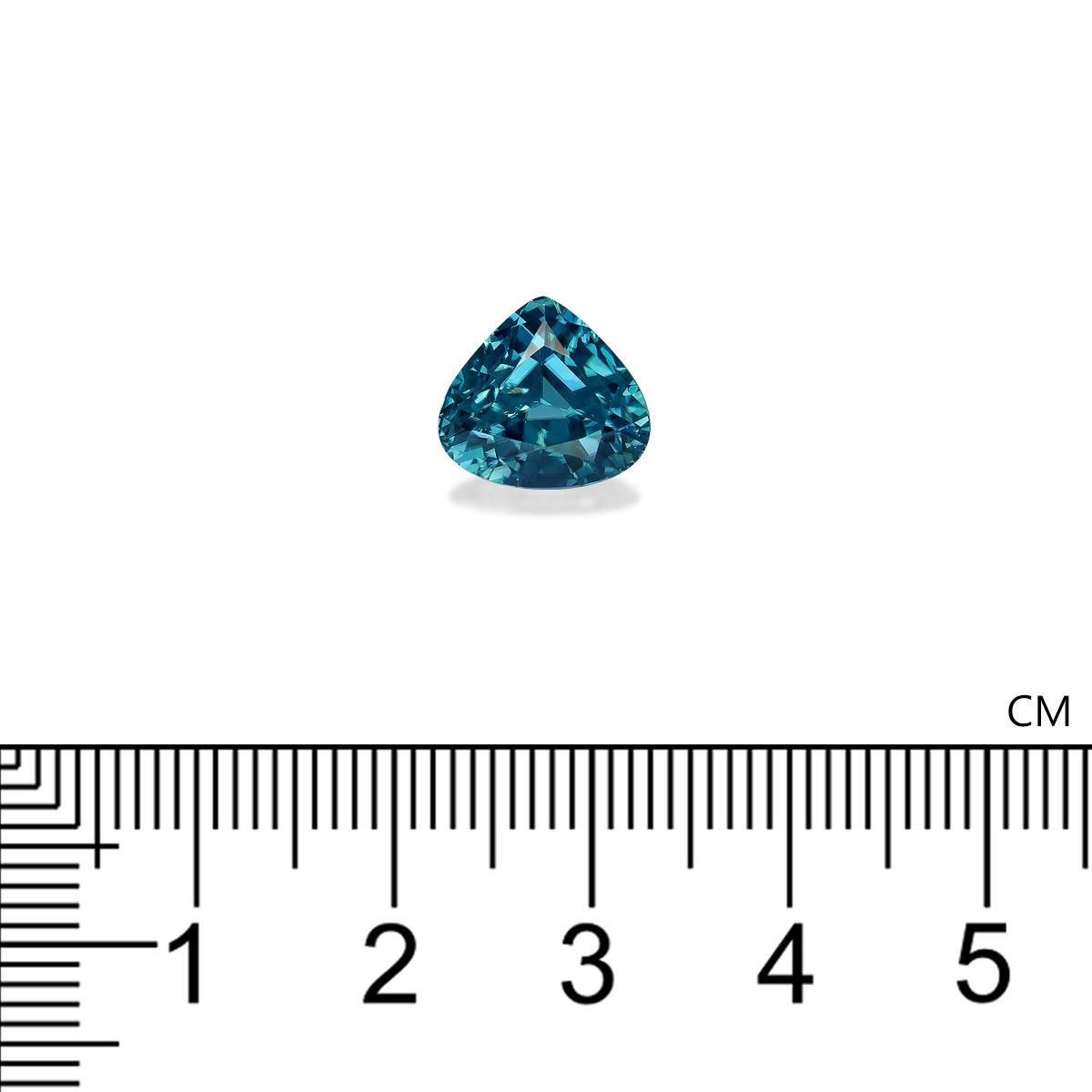 Blue Zircon 7.69 ct
